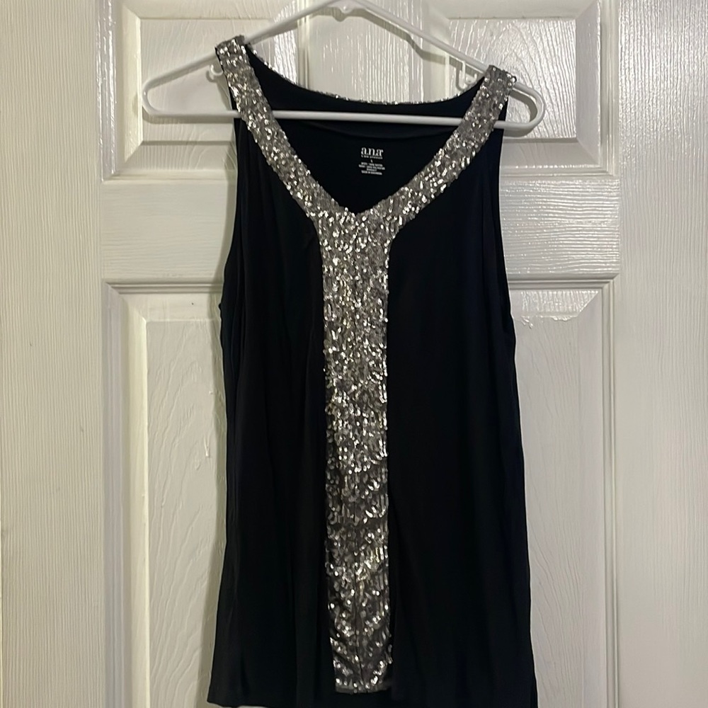 ANA Sequin Tank in size Large.